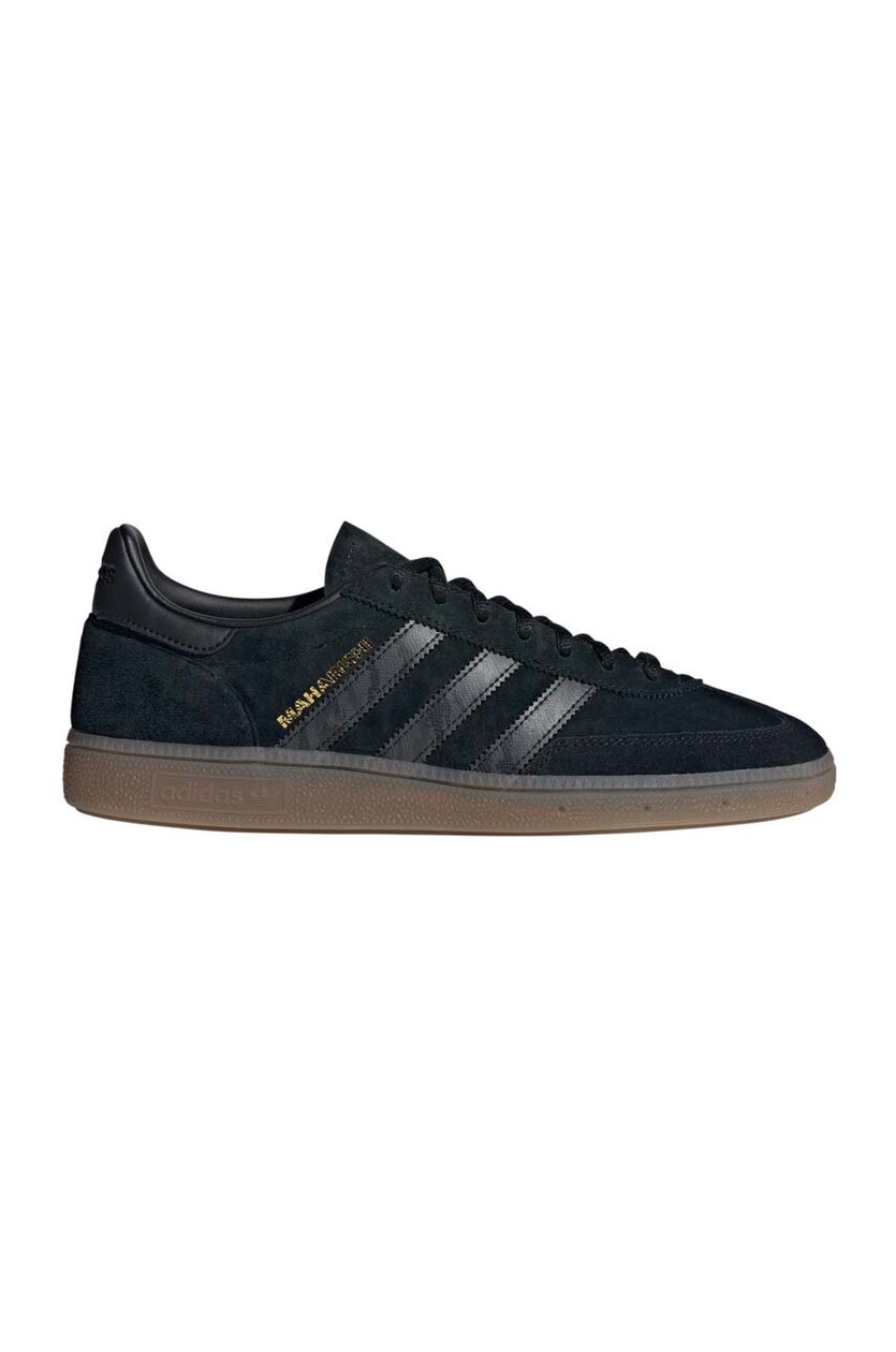 Adidas originals 35 black best sale suede