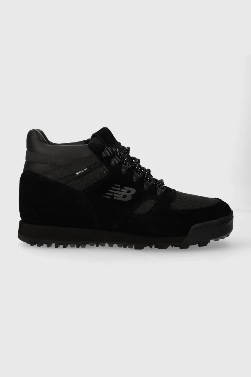 New balance black suede hotsell