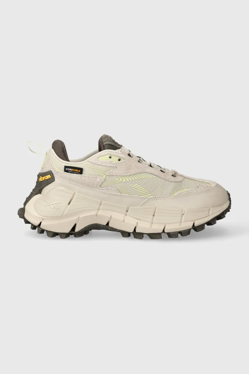 Reebok running shoes Zig Kinetica 2.5 Edge beige color buy on PRM