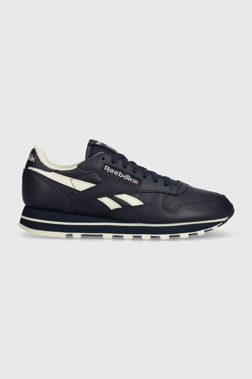 Reebok Classic leather sneakers black color