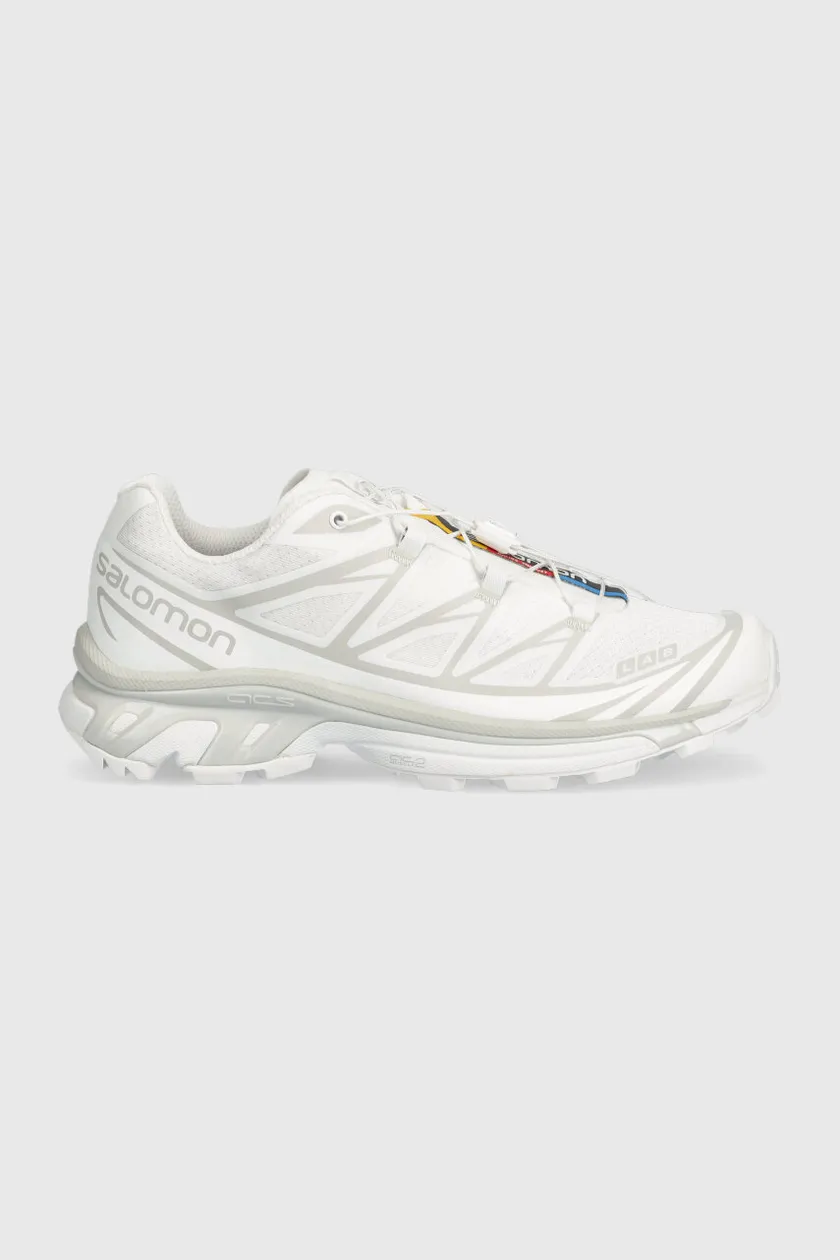 Topánky Salomon XT-6 L41252900, biela farba