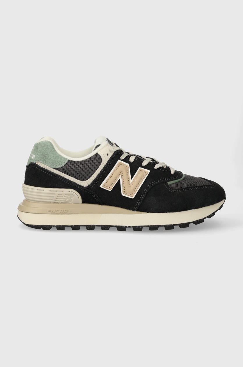 New Balance 574 Legacy Black Tan Green U574LGFB at PRM US