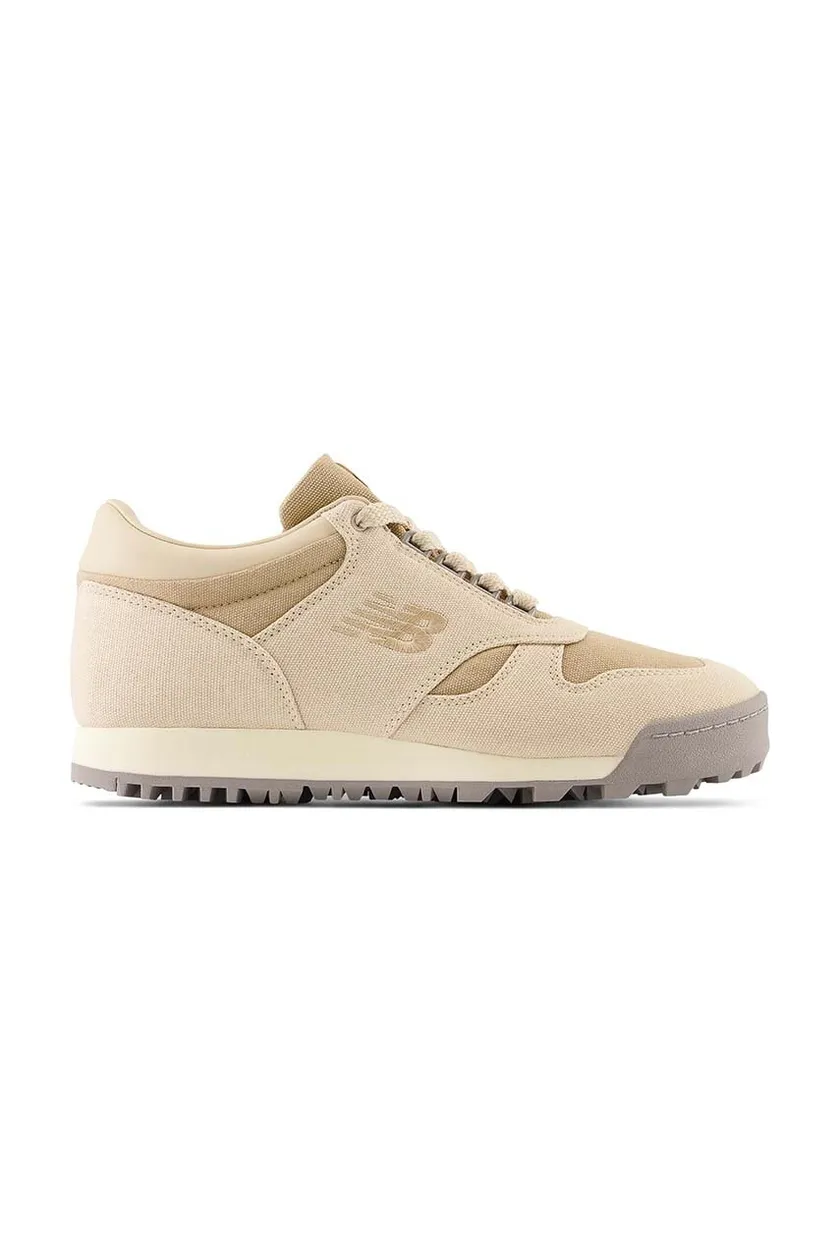 New balance 996 beige best sale sneaker trainers