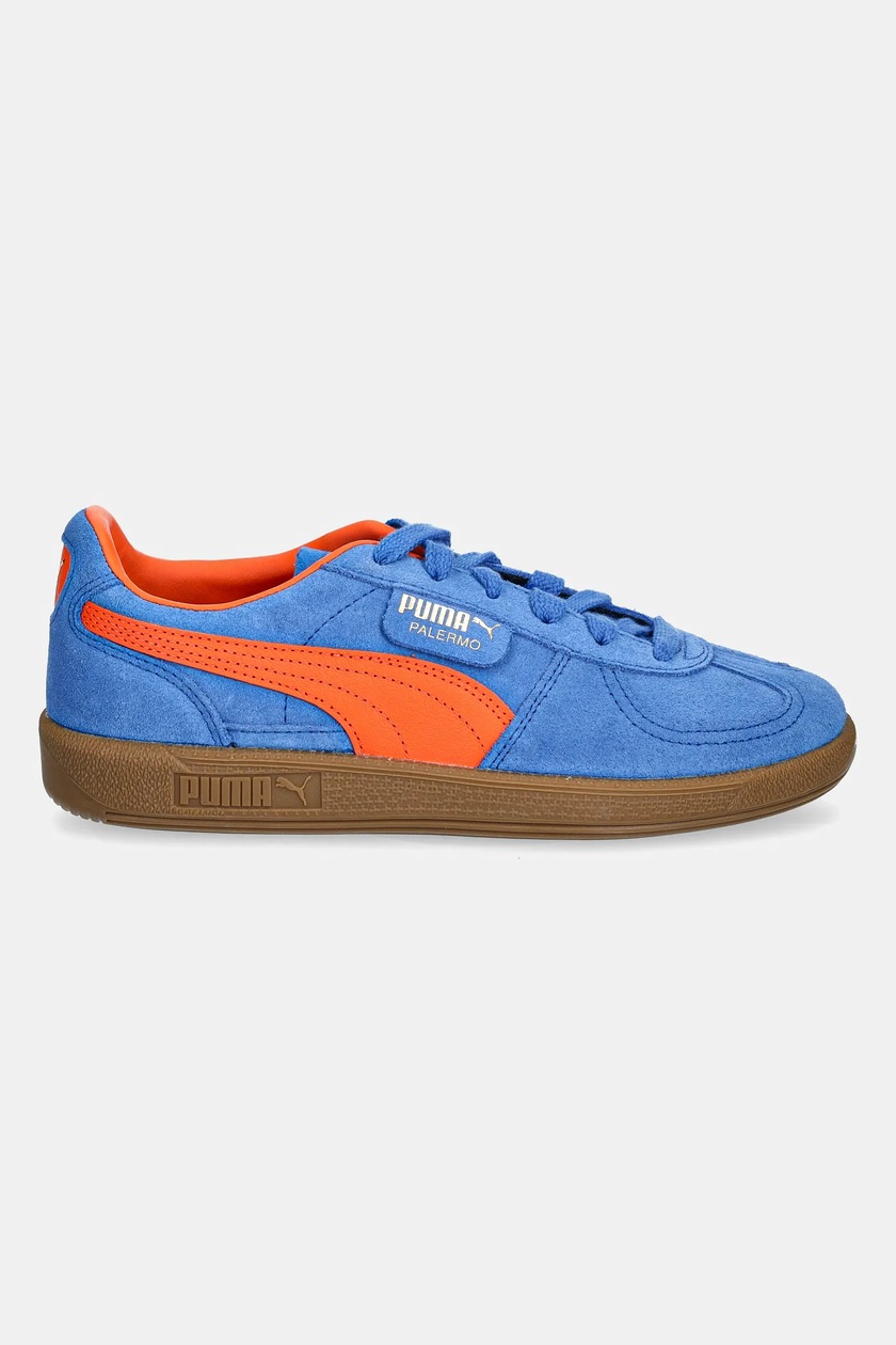 Puma suede blue and orange sales