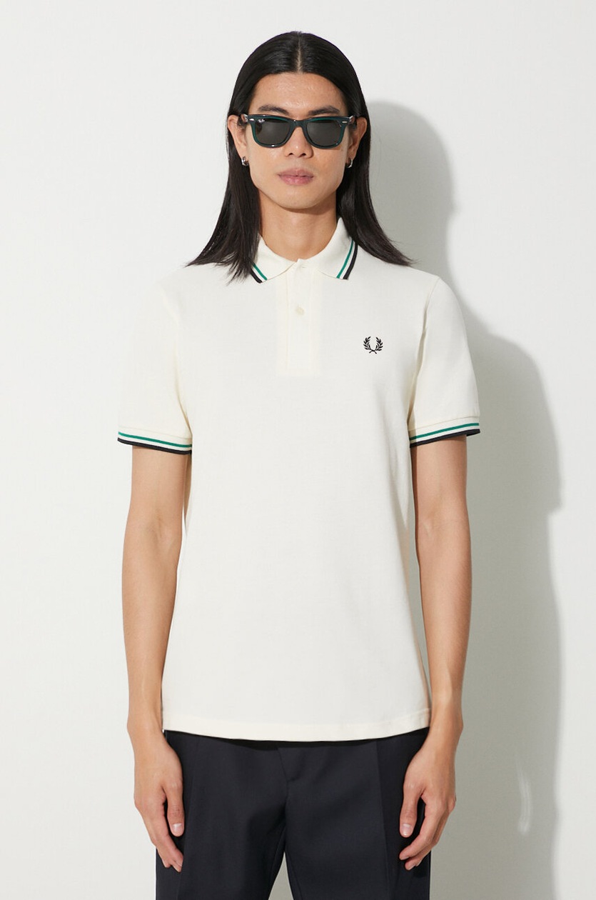 Tシャツ・カットソー FRED PERRY SS24 POLO WITH LOGO (FP-M6000-49_U84) SS24-POM0AF-12X_F4.jpg?v=