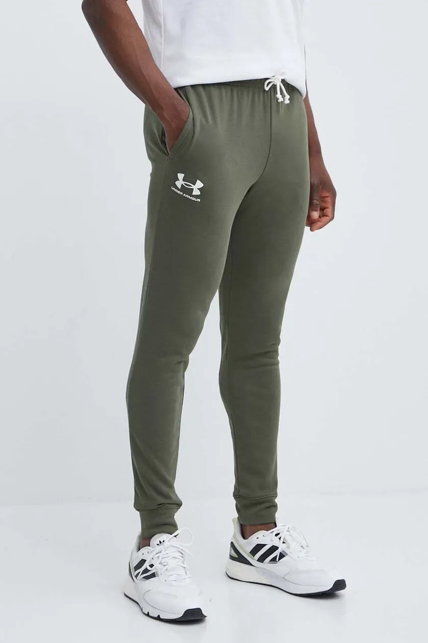 Pantalone tuta under armour verde online