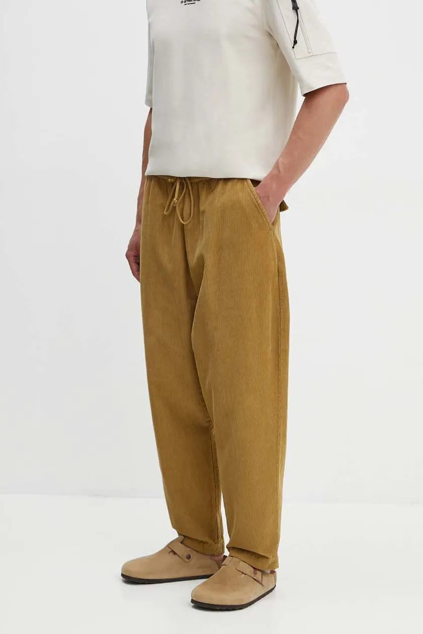 Universal Works corduroy trousers Braga Pant beige color 29185