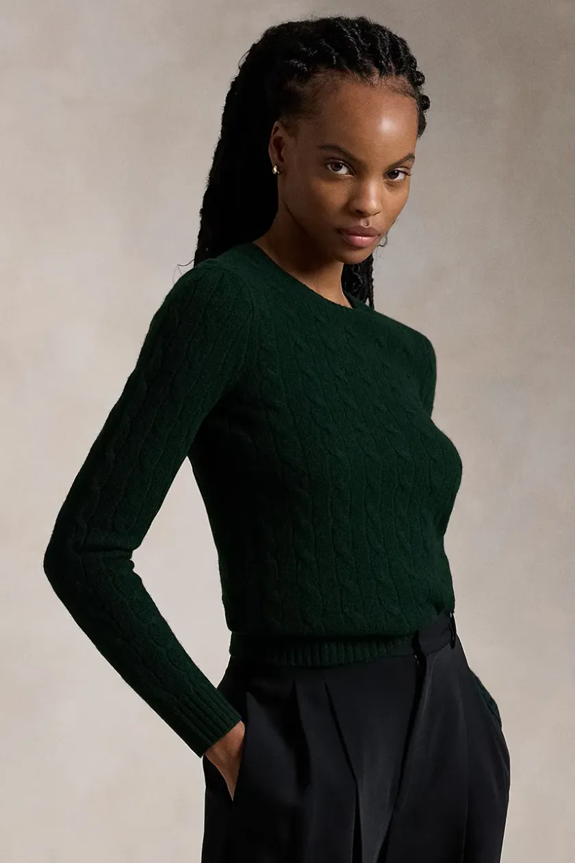 Ralph lauren sweater green best sale