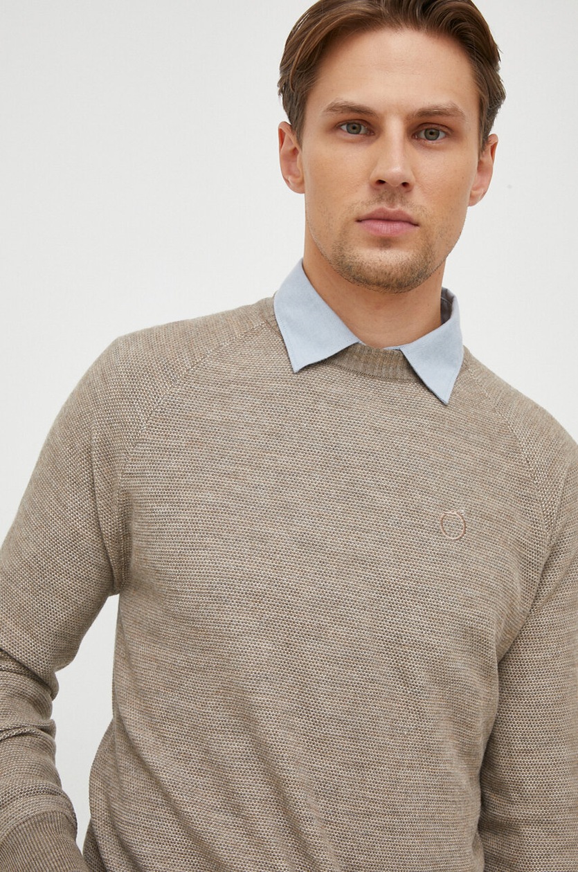 Shirt Maglioncino Trussardi Uomo Trussardi Maglione In Misto Lana