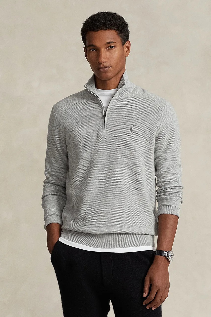 サムソサムソ(SAMSOE SAMSOE) ニットS Samsoe Samsoe jumper men's gray color at PRM US