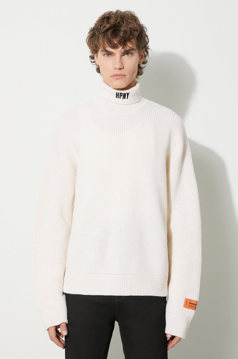 Heron Preston wool jumper Hpny Knit Rollneck PRM EU