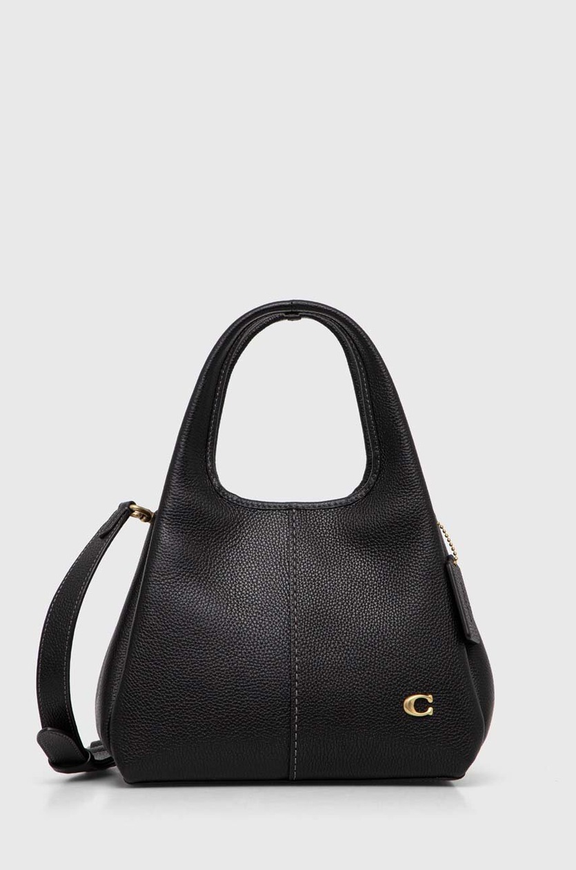 Our Legacy leather handbag Flat black color A4248FT at PRM US