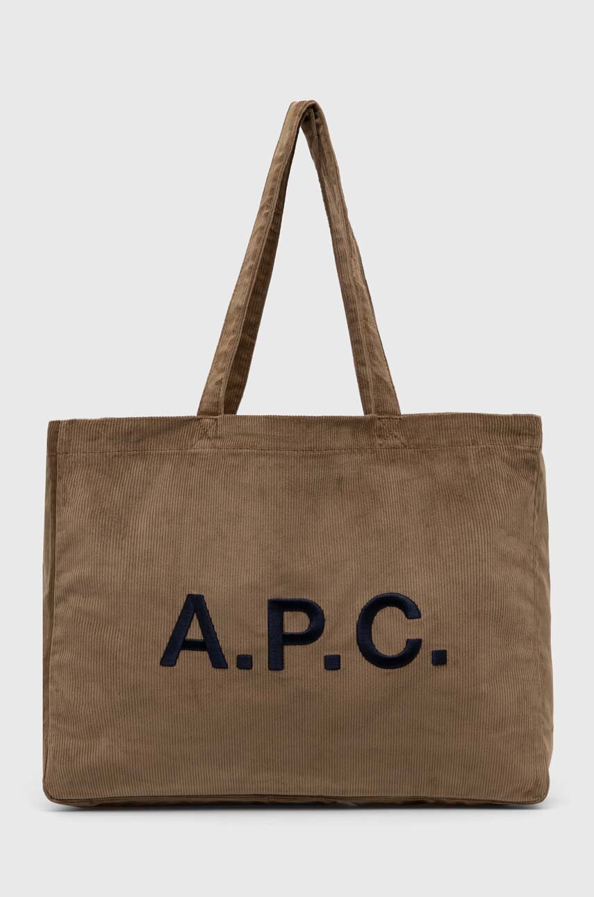 A.P.C. poseta culoarea maro