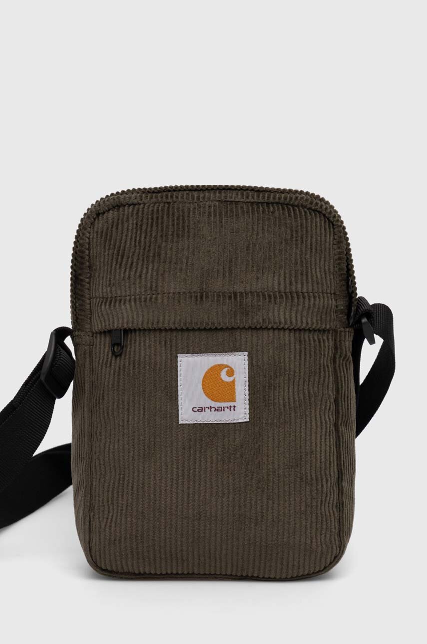 Carhartt WIP small items bag green color