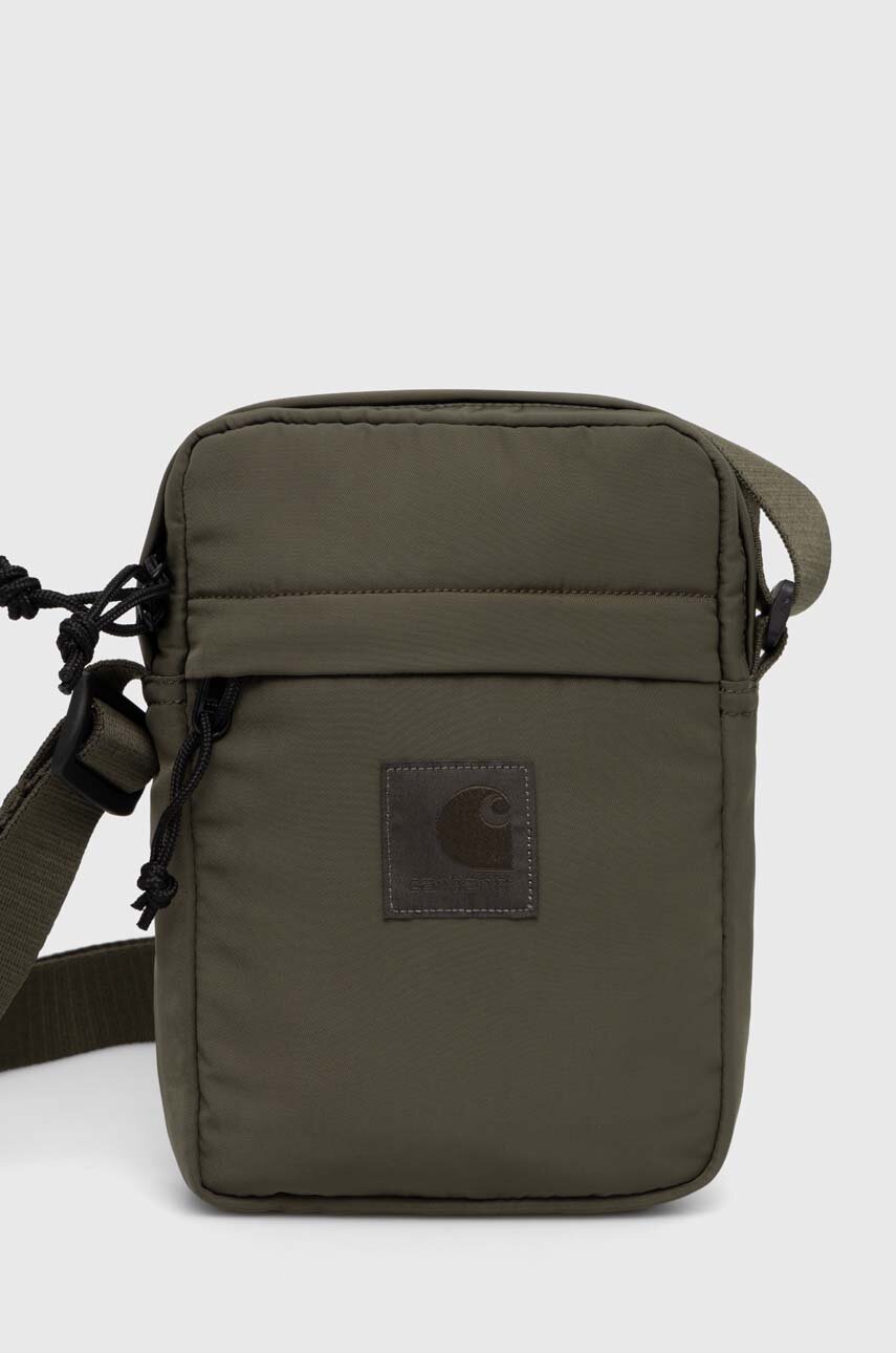 Carhartt WIP small items bag green color