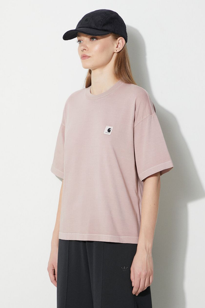 Carhartt Wip - Camisa Para Mujer Rosa Tie-Dye - W L/S Chromo Shirt