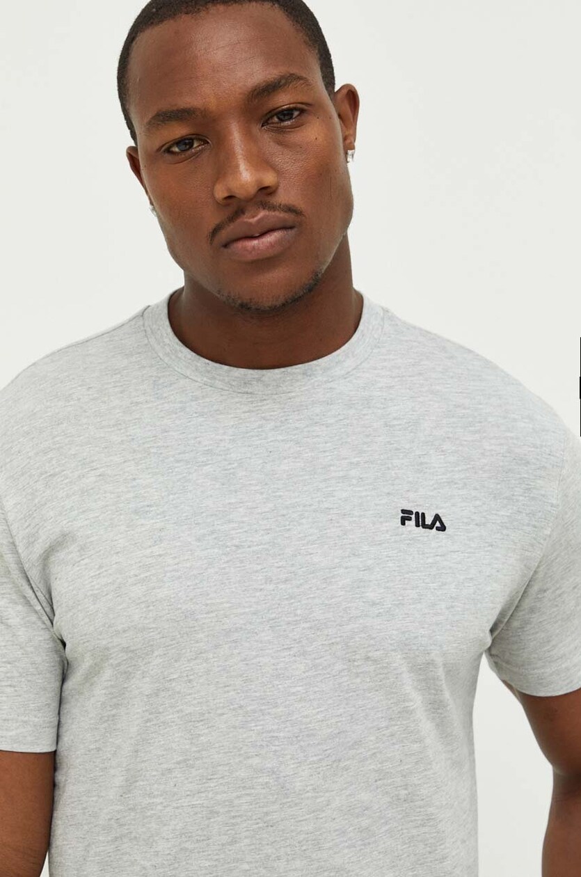 Gray fila shirt hot sale
