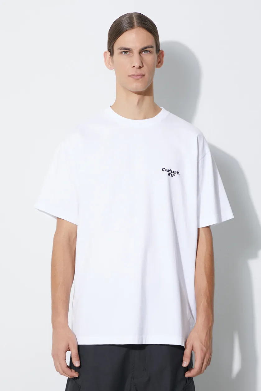 White hot sale carhartt shirt