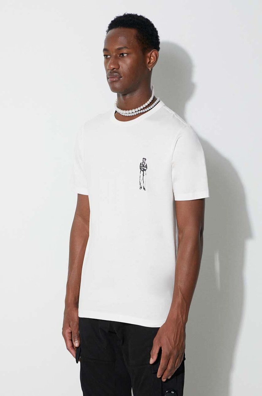 C.P. Company cotton t-shirt MERCERIZED JERSEY 30/2 TWISTED