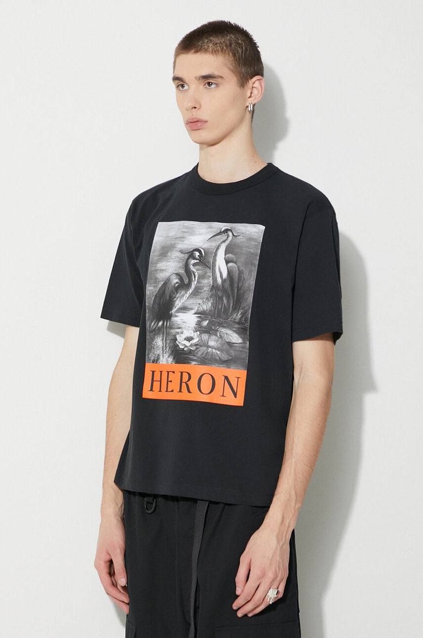 heron preston t shirt grey