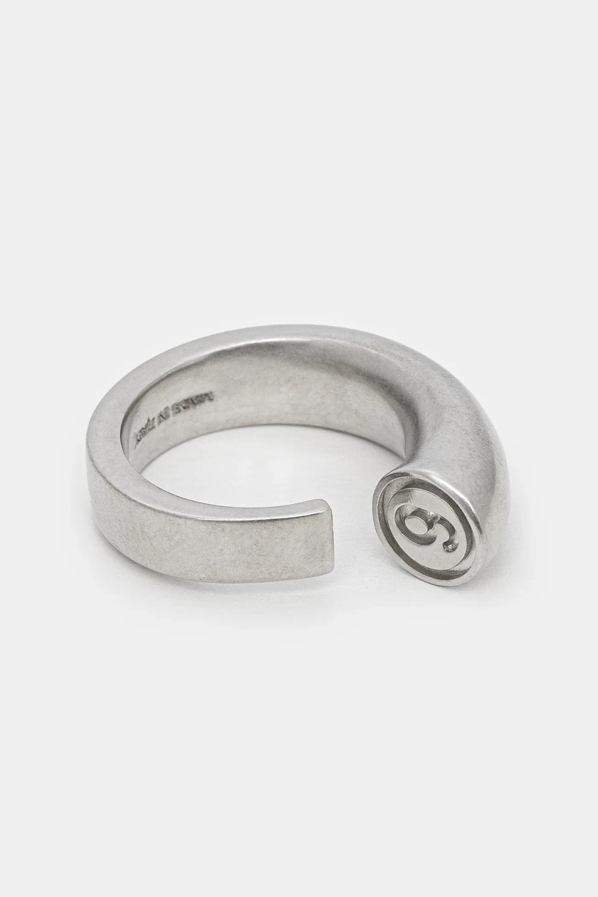 Silver Key Ring by MM6 Maison Margiela on Sale