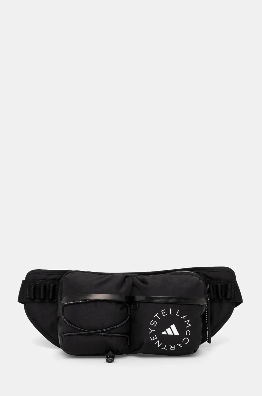 Adidas fanny pack black and white discount