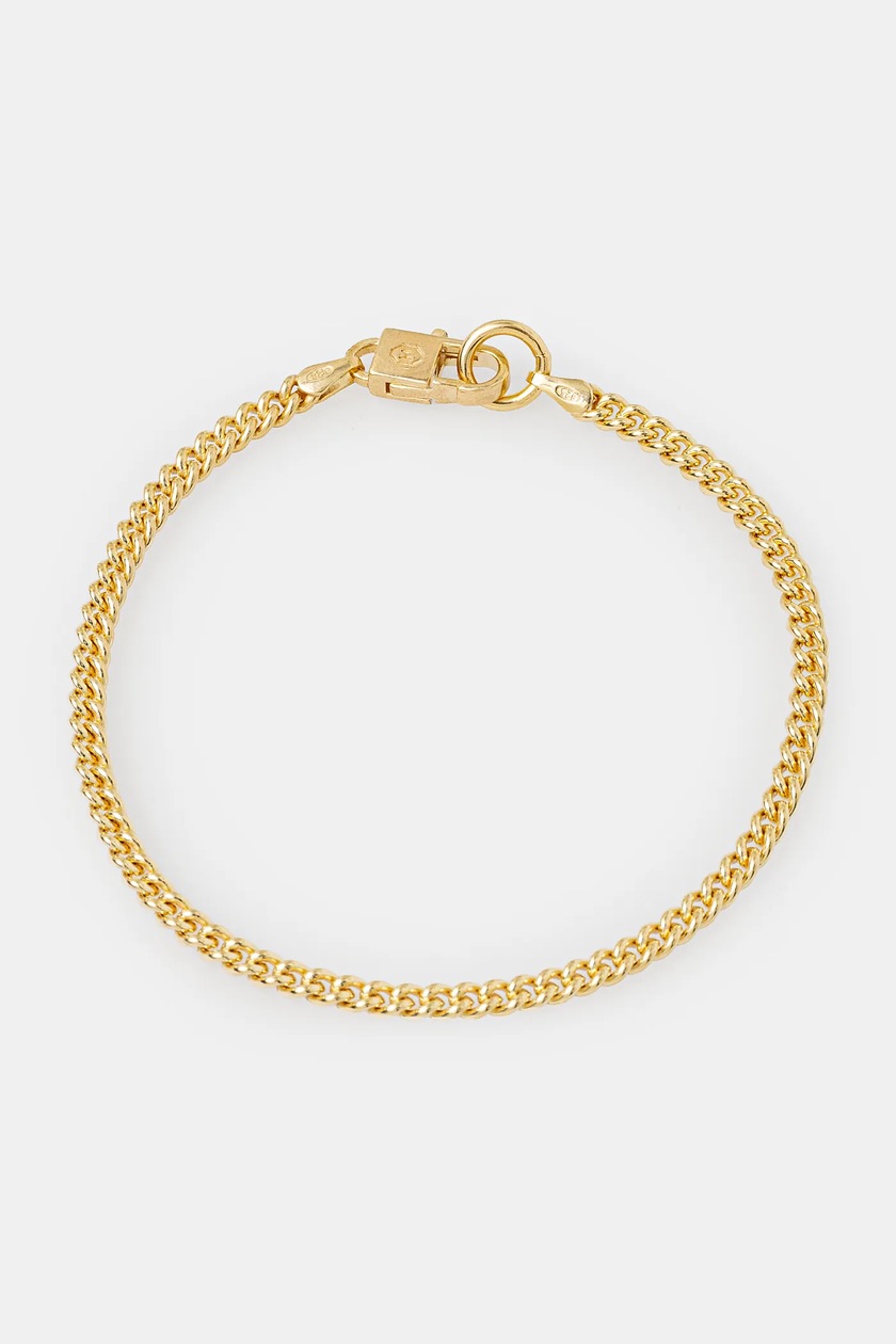 ★Maison Margiela★ Timeless Carved Bracelet Yellow SM1UY007 Maison Margiela bracelets for Women | SSENSE