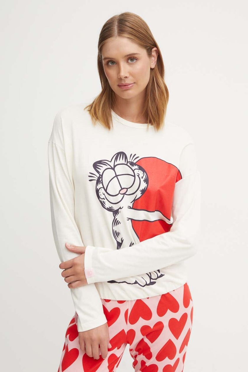 United Colors of Benetton top notte x GARFIELD