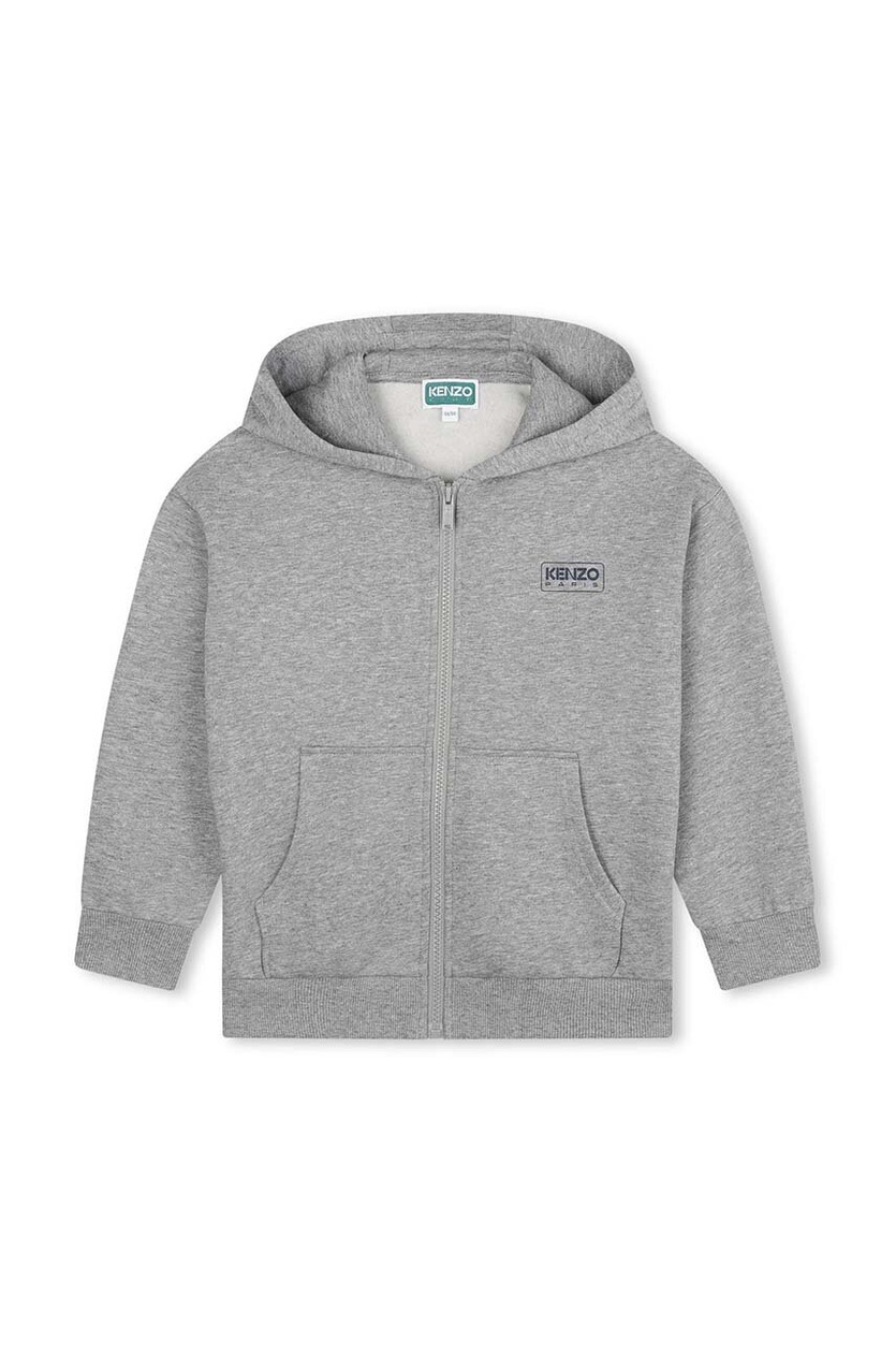 Abbigliamento Kenzo Felpa Kenzo Grigia Con Cappuccio KENZO Felpa