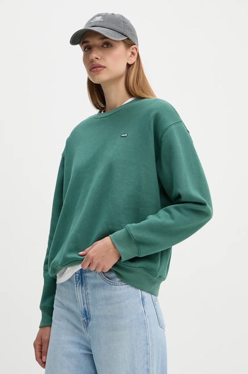 Felpa levis verde deals