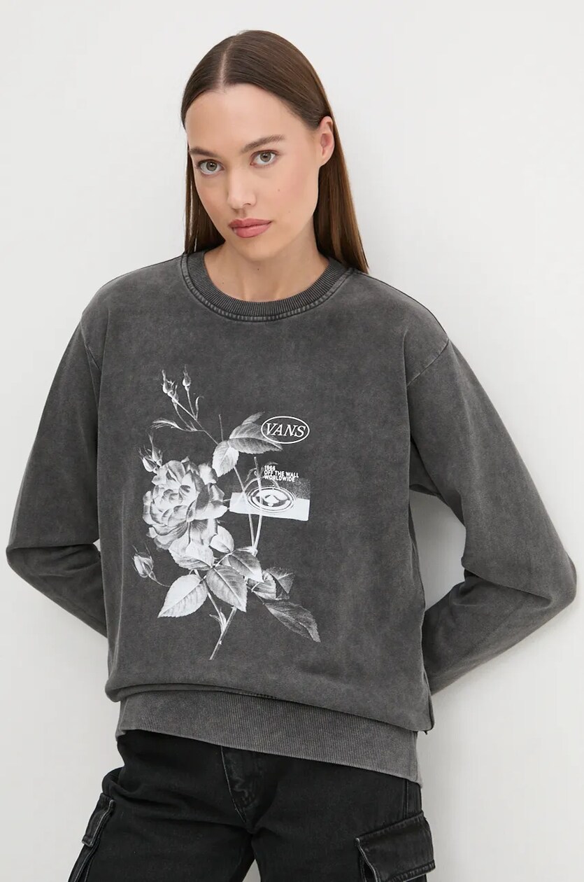 Felpa vans trefoil donna shop