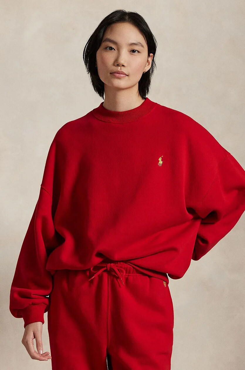 Red color sweatshirt sale