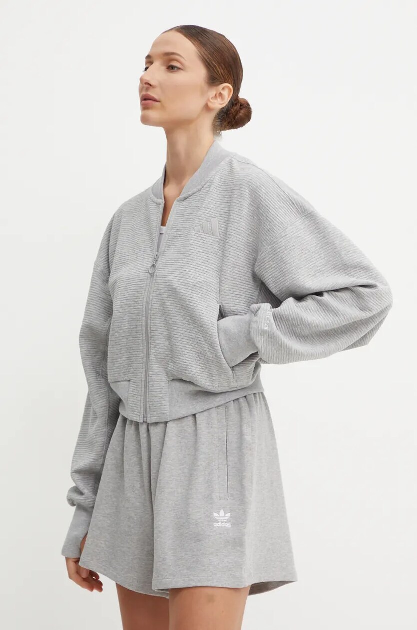 Felpa adidas grigia donna new arrivals