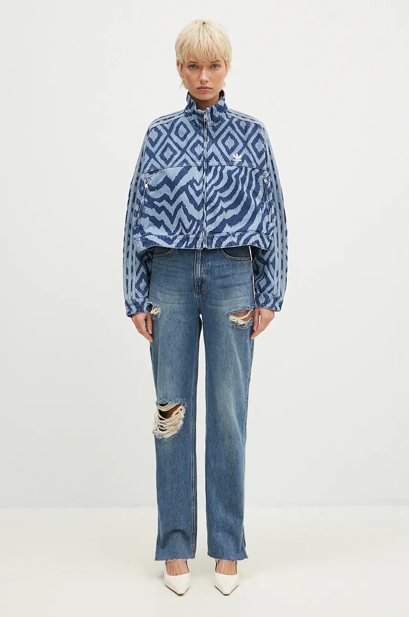 adidas Originals denim jacket x FARM Rio PRM EU