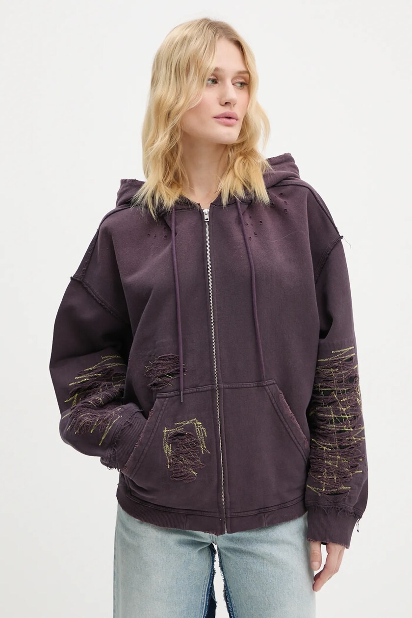 Carhartt WIP cotton sweatshirt Hooded Nelson Jacket PRM EU