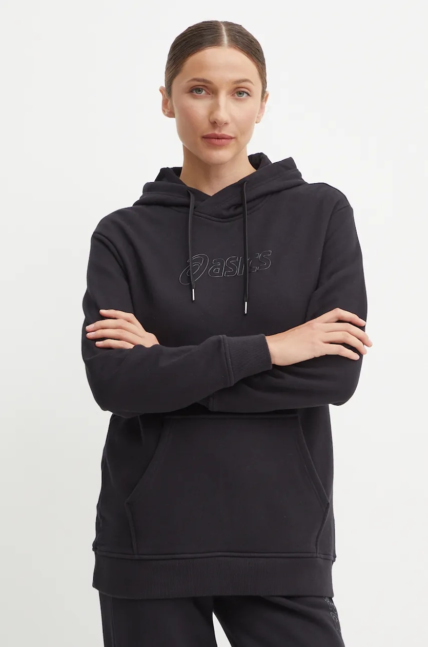 Felpa asics grigio sales