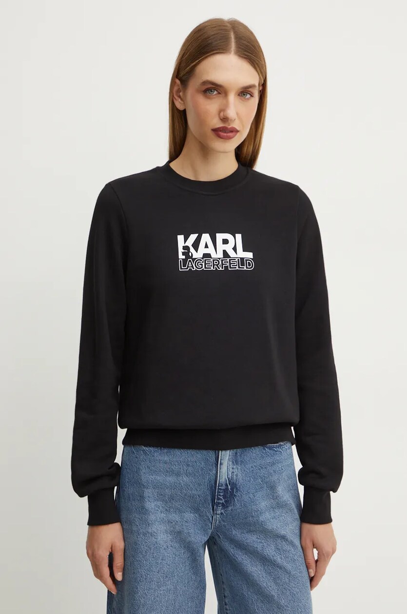 Karl Lagerfeld felpa in cotone acquista su Answear ANSWEAR