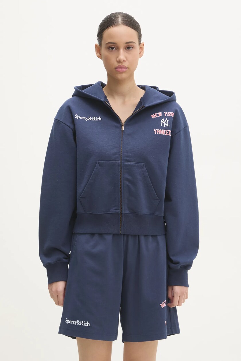 adidas Originals felpa Adicolor Classics Firebird Track Top donna colore blu navy con applicazione IY2191 PRM IT