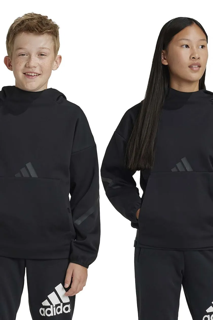 Felpa adidas nera bambino on sale