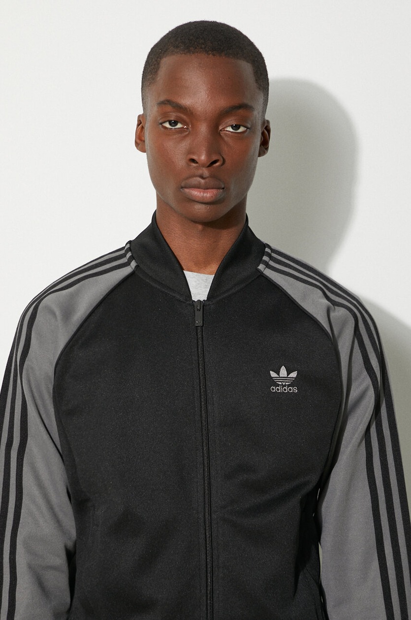 adidas Originals sweatshirt Adicolor Classics men's black color