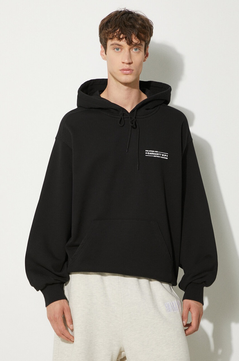CARHARTT WIP｜ (STAMP SWEAT (I033620 13G06)) Carhartt WIP cotton sweatshirt Hooded Stamp Sweat men's