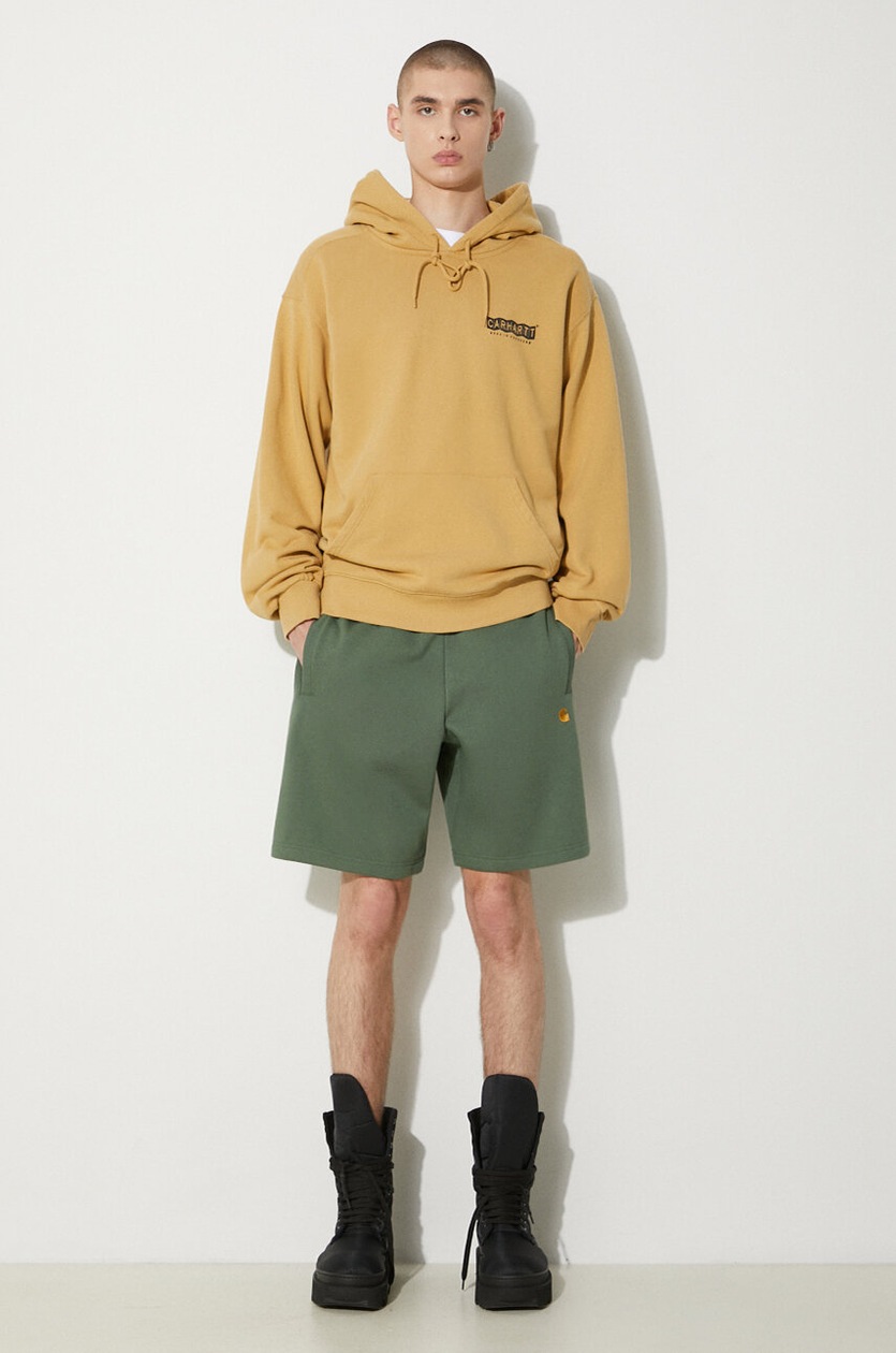 Carhartt WIP cotton sweatshirt Hooded Stamp Sweat men's