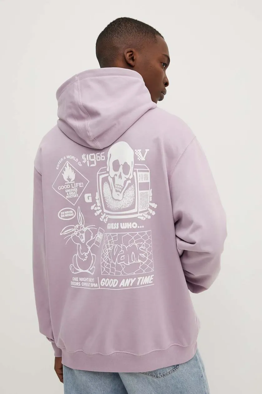 Felpa rosa vans top