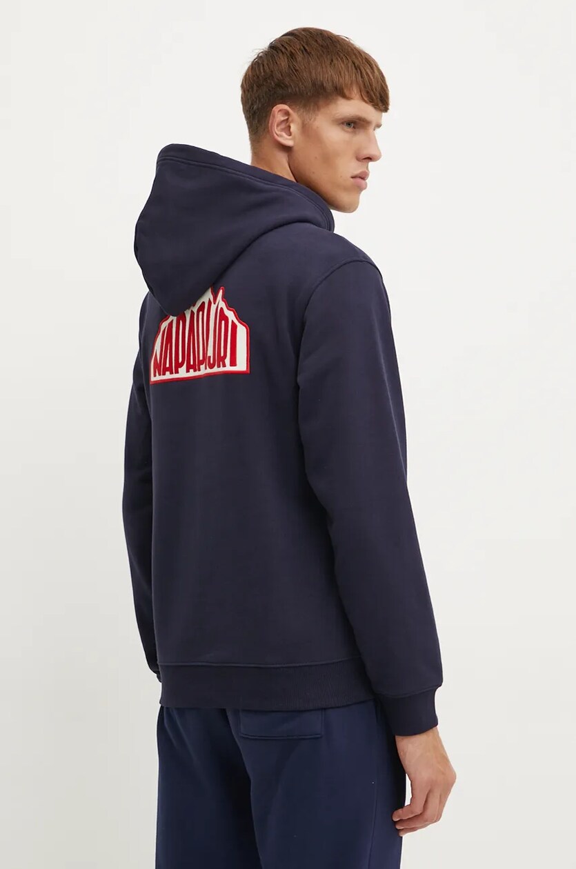 Napapijri blue hoodie online