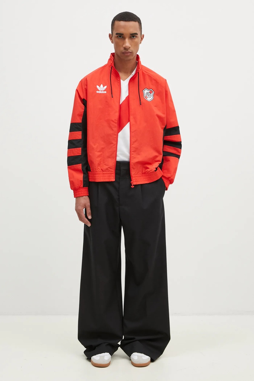 adidas sweatshirt River Plate 1994 Tracktop men's red color IV7543