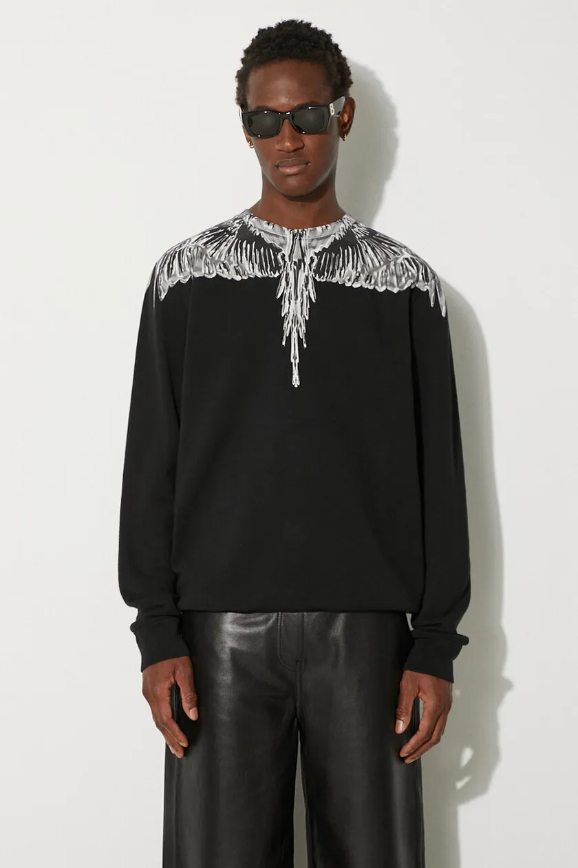 Marcelo Burlon cotton sweatshirt Icon Wings Regular Crewneck PRM EU