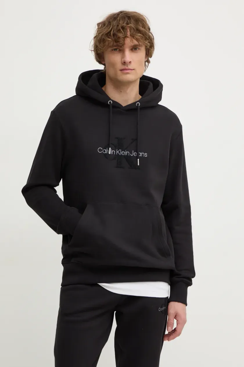 Calvin Klein Jeans felpa in cotone ANSWEAR