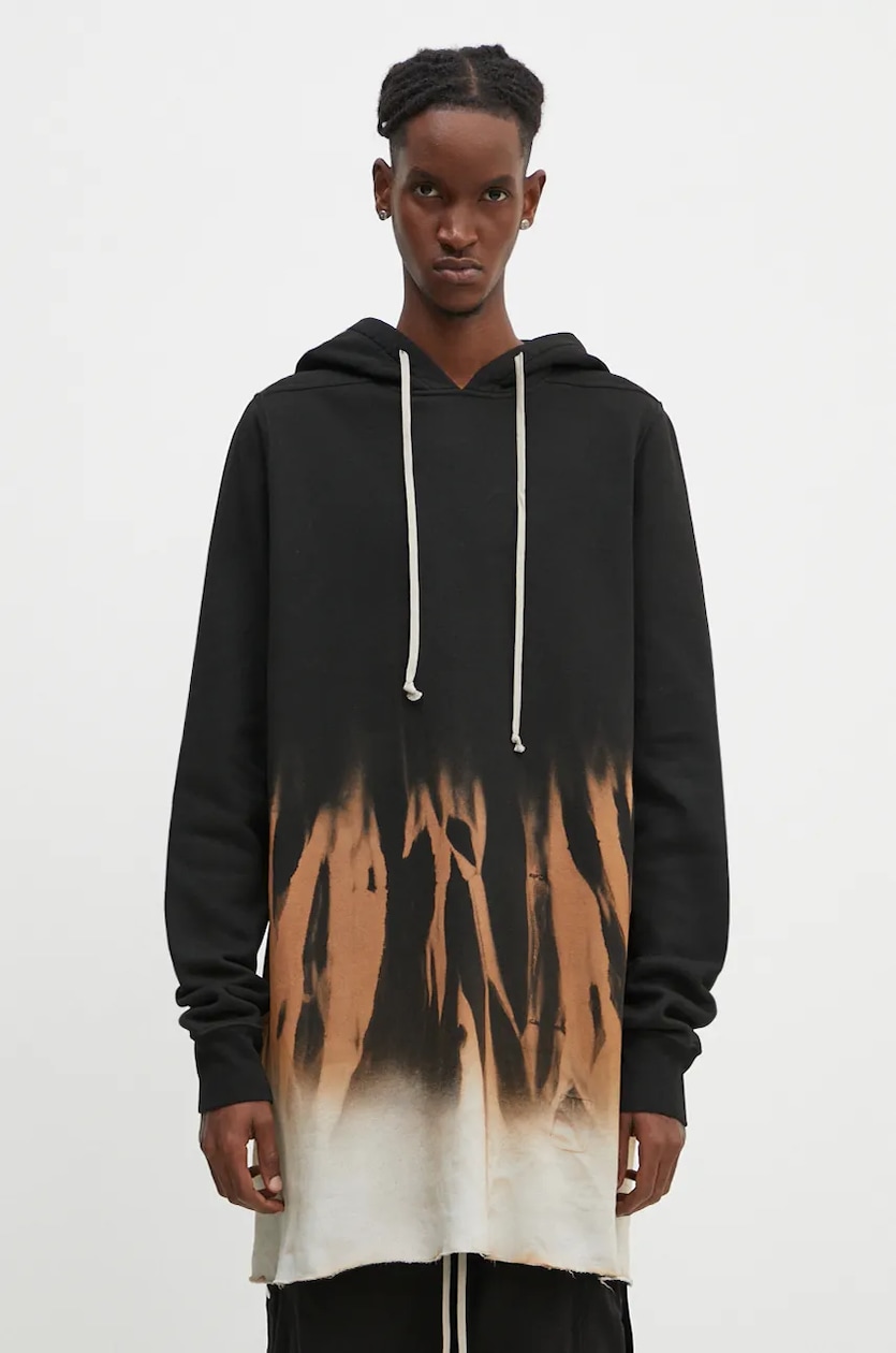 Rick Owens cotton sweatshirt Oversized Hoodie PRM EU Rick Owens cotton sweatshirt Oversized Hoodie PRM EU