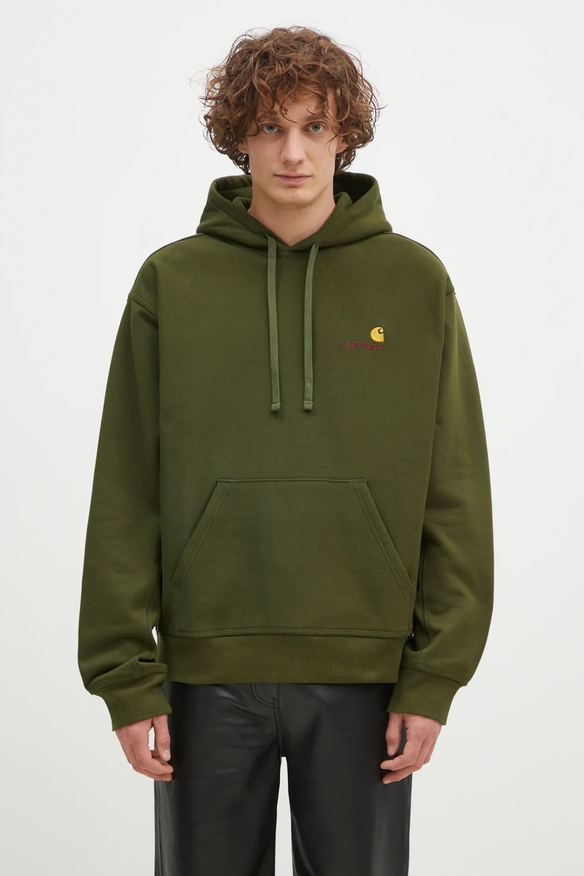 Carhartt WIP sweatshirt Hooded American Script Sweat PRM EU