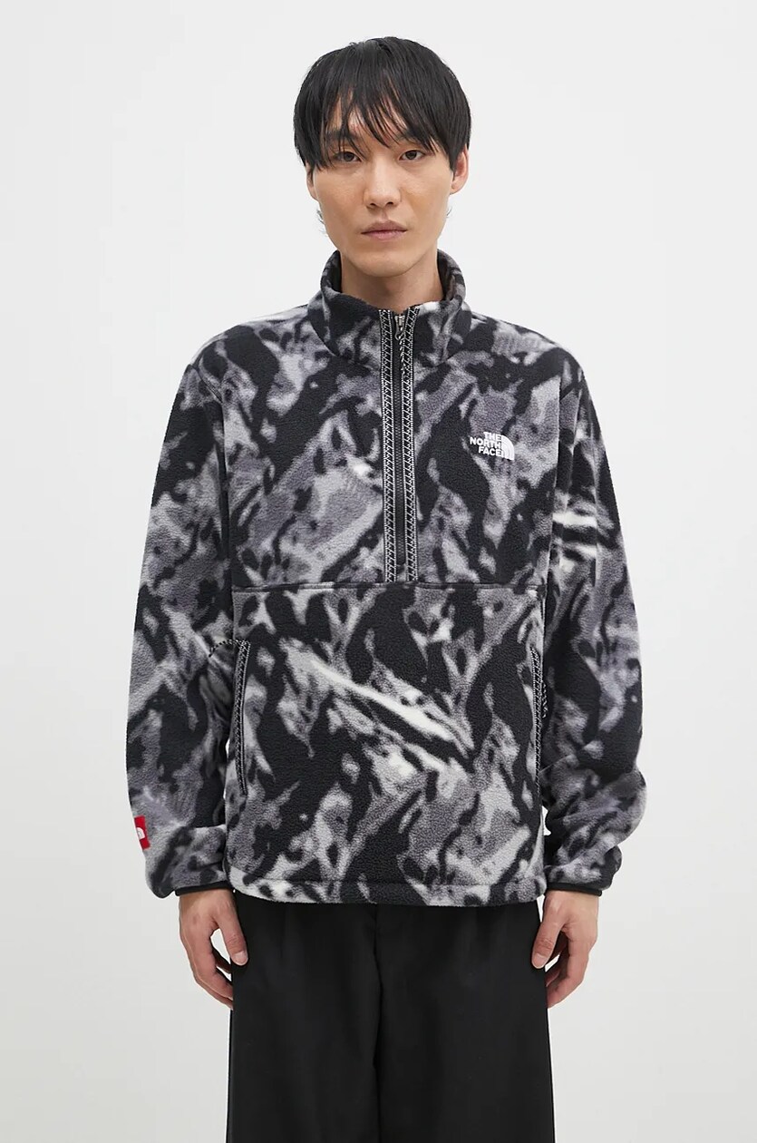 The north face glacier crew camo sweatshirt hotsell